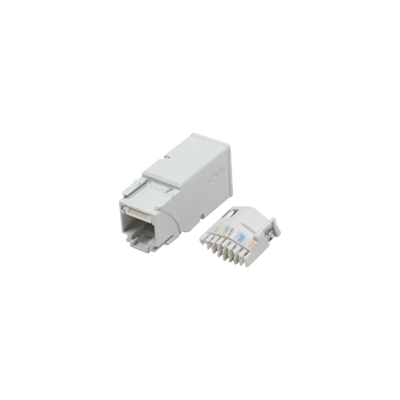 Conector Para Patch Panel Z-max, Utp, Cat6a, Versión Bulk (sin Empaque Individual)
