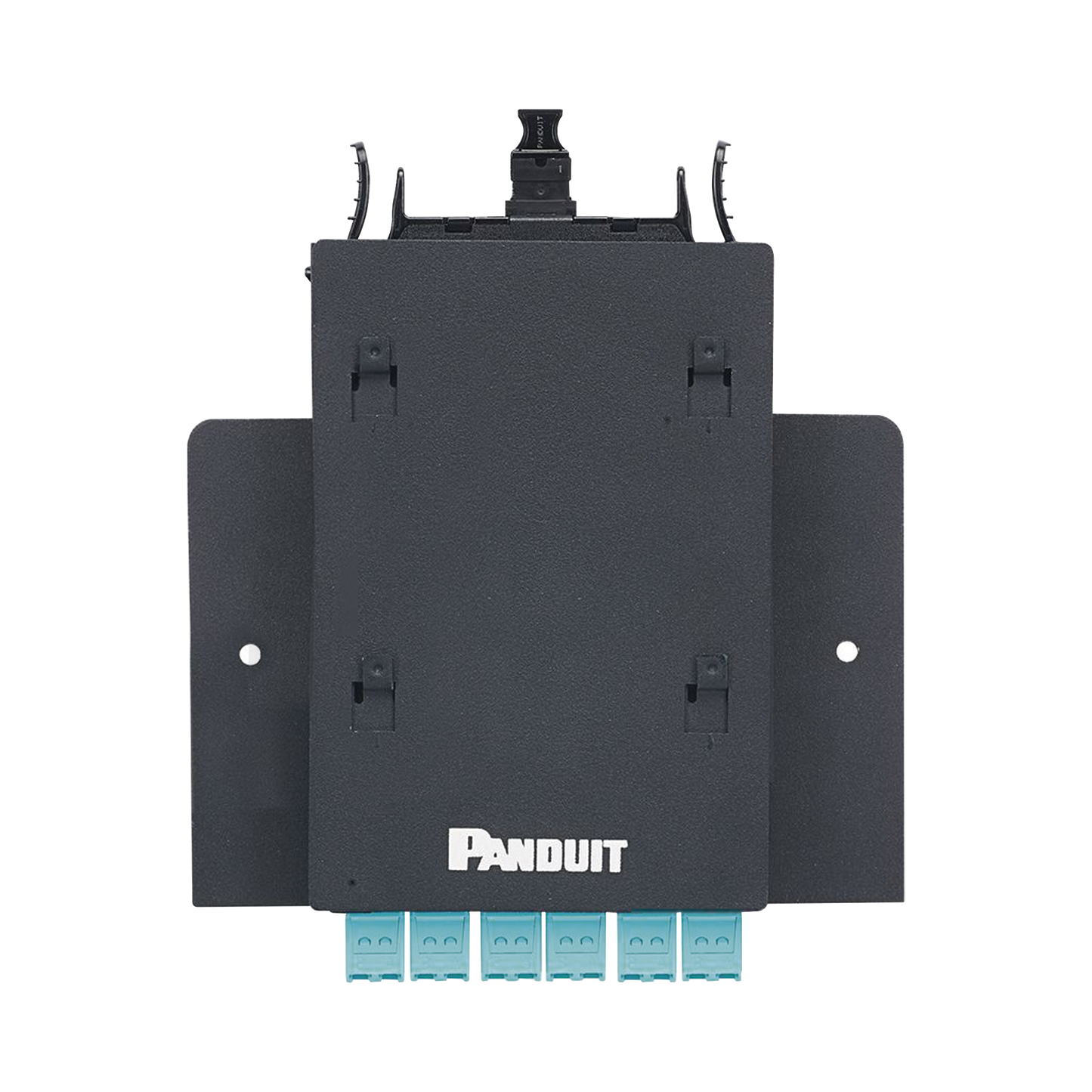 Soporte para Montaje de Un Casete HD Flex de 6 Puertos, Para Aplicaciones Por Zona, Color Negro