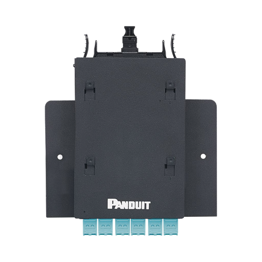 Soporte para Montaje de Un Casete HD Flex de 6 Puertos, Para Aplicaciones Por Zona, Color Negro