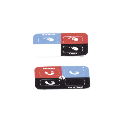 Icono Ultramax Para Identificación De Jacks, Color Negro, Bolsa Con 100 Piezas