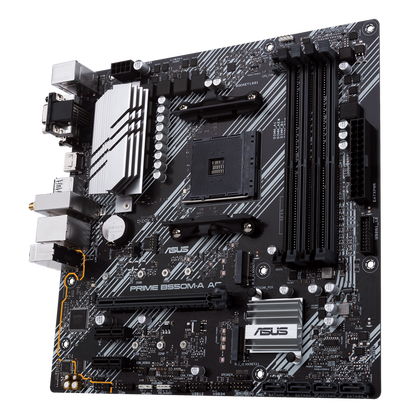 Mb Asus B550 Amd S-am4 5a Gen/4x Ddr4 2666/hdmi/dvi/d-sub/m.2/6x Usb 3.2/wifi/bluetooth/micro Atx/gama Media/rgb