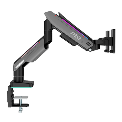 Soporte Para Monitor  Msi Mpg Mt201dr Doble Monitor Color Negro TamaÑo De Pantalla 17a 49 Pul. Max Peso 20 Kg Rgb