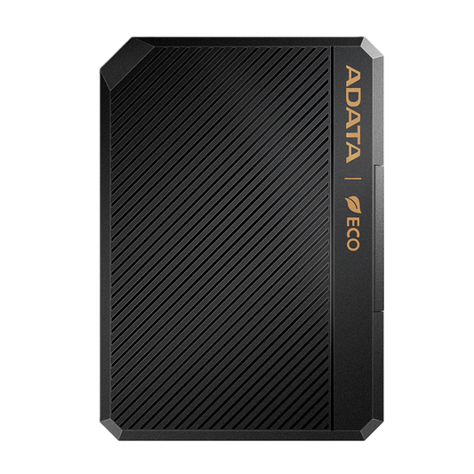 Carcasa Adata Ec600 Para Discos Duros/ssd 2.5 Oulgadas 7mm/9.5mm Sata3/usb3.2 Negro Eco Case Pc