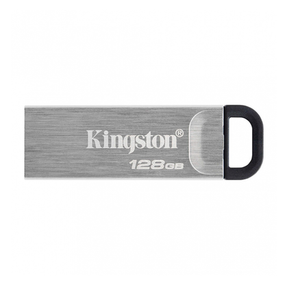 Memoria Flash Usb Kingston Data Traveler Kyson 128gb Gen 1 3.2 Tipo A Metal (dtkn/128gb)