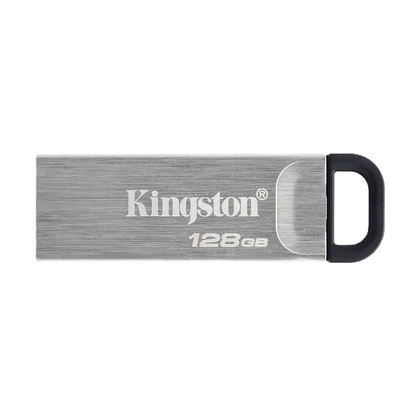 Memoria Flash Usb Kingston Data Traveler Kyson 128gb Gen 1 3.2 Tipo A Metal (dtkn/128gb)