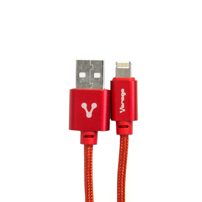 Cable Usb Vorago Cab-113 Usb 2 A Micro Usb 1metro Bolsa Rojo