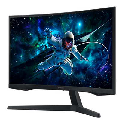 Monitor Led Samsung 27 Pulgadas /g5 G55c Odyssey/ Qhd (2560 X 1440) / Va / Widescreen /curvo/ Hdmi / Dp / 165hz / Negro.