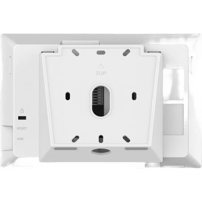 Estación de Intercomunicación SIP con Wi-Fi 6, Bluetooth y Control Total para Agendamiento de Salas y Edificios Inteligentes (Color Blanco)