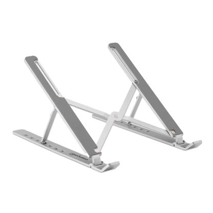 Soportes/manhattan/462617/soporte De Aluminio Para Laptop O Tablet Con ElevaciÓn Ajustable, Eco