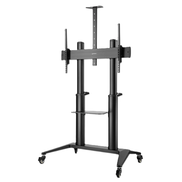 Soporte Tv Tipo Carro/manhattan/ 462341/ 140kg, 70 A 120 Con InclinaciÓn Y Ultrarresistente
