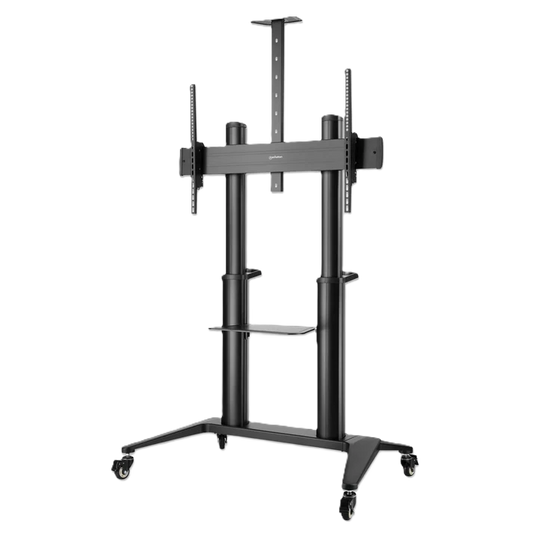 Soporte Tv Tipo Carro/manhattan/ 462341/ 140kg, 70 A 120 Con InclinaciÓn Y Ultrarresistente