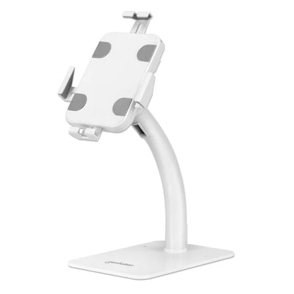 Soporte Tableta De Escritorio/ Manhattan/ 406352/ 7.9 A 11, Antirrobo, Blanco