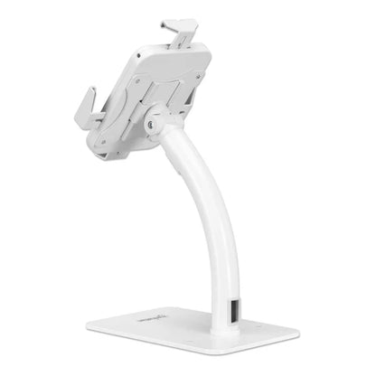 Soporte Tableta De Escritorio/ Manhattan/ 406352/ 7.9 A 11, Antirrobo, Blanco