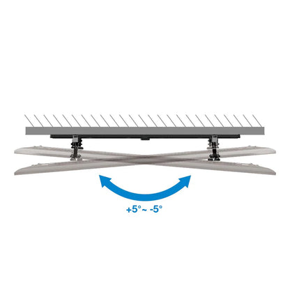 Soportes/manhattan/461863/soporte De Pared Antirrobo Para Pantalla, Fijo Con Extensión Frontal