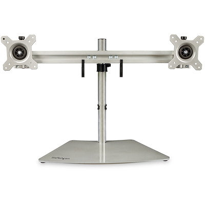 Soporte De Escritorio Para 2 Monitores - Soporte Ergonomico De Sobremesa Para 2 Monitores De 24 Con Montaje Vesa - Con Mastil - Plata - Startech.com Mod. Armduoss