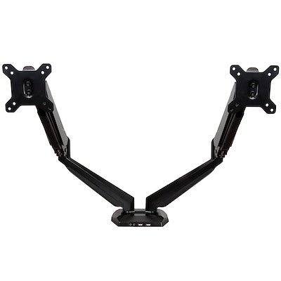 Soporte De Escritorio - Brazos Para 2 Monitores De 12 A 32 Con Hub 2x Usb 3.0 Y Audio 3.5mm - Vesa 75x75 O 100x100 - Startech.com Mod. Armslimduos