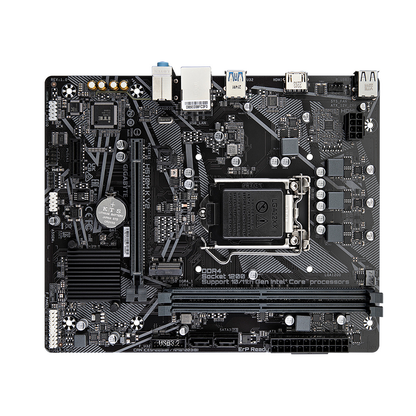 Mb Gigabyte H510m K V2 Intel S-1200 11a Gen/2xddr4 3200mhz/pcie 3.0/hdmi/4xusb 3.1/m.2/micro Atx/gama Basica