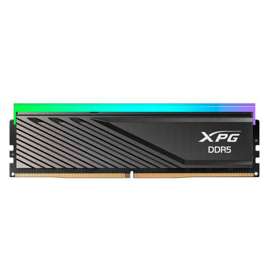 Memoria Ram Adata Xpg Lancer Blade Ddr5, 8 Gb 5600mhz, Cl46, Rgb Xmp/expo Con Disipador Color Negro (ax5u5600c468g-slabrbk)