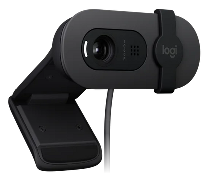 Webcam Logitech Brio 100 Grafiito Fhd 1080 A 30 Fps 58° Rightlight 2, Microfono Usb-a Win/  Mac / Chrome