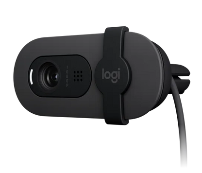 Webcam Logitech Brio 100 Grafiito Fhd 1080 A 30 Fps 58° Rightlight 2, Microfono Usb-a Win/  Mac / Chrome