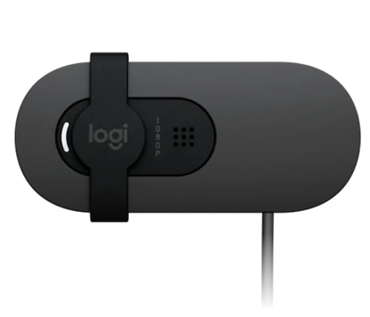 Webcam Logitech Brio 100 Grafiito Fhd 1080 A 30 Fps 58° Rightlight 2, Microfono Usb-a Win/  Mac / Chrome