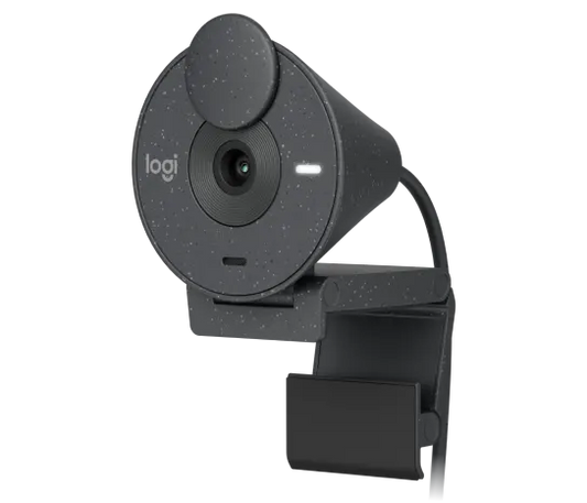 Webcam Logitech Brio 300 Color Grafito Fhd 1080 A 30 Fps Auto Enfoque, Microfono Usb-c 3.1 Win/mac Os