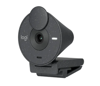 Webcam Logitech Brio 300 Color Grafito Fhd 1080 A 30 Fps Auto Enfoque, Microfono Usb-c 3.1 Win/mac Os