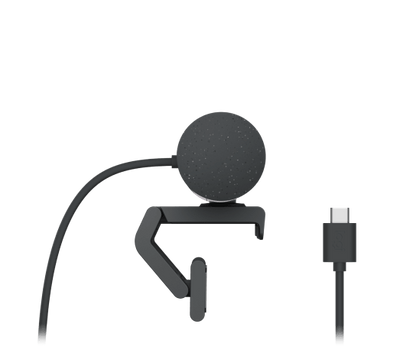 Webcam Logitech Brio 500 Grafito Fhd 1080 A 30 Fps Auto Enfoque, MicrÓfono Ia Usb-c Win/mac Os