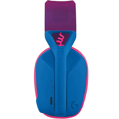 Audifonos Gaming Logitech G435 Lightspeed Inalambrico Recargable 18hrs De Uso Azul