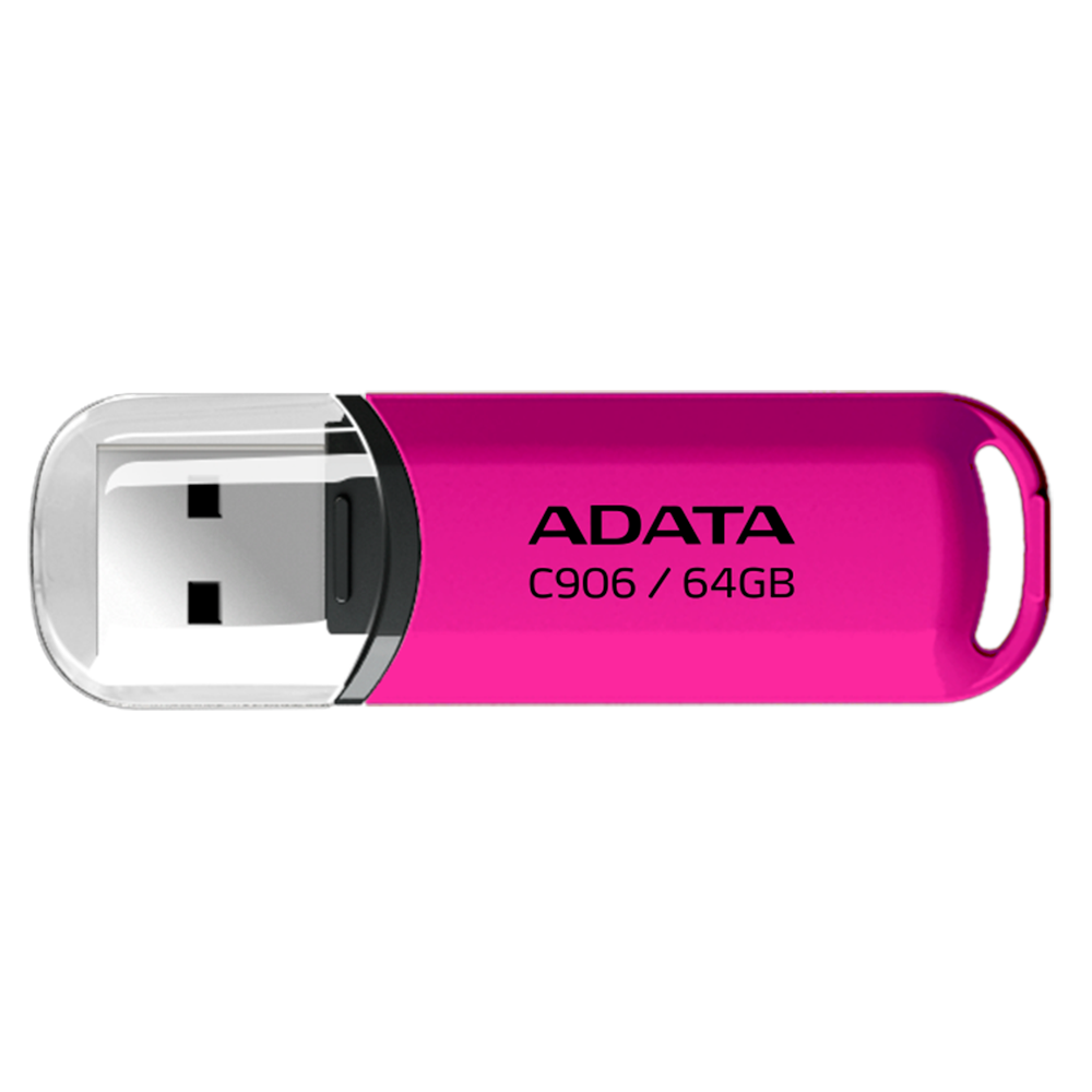 Memoria Adata 64gb Usb 2.0 C906 Rosa (ac906-64g-rpp)