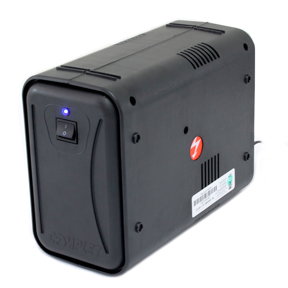 No Break Modelo Complet Eri-5-035 Con Regulador Y Supresor Integrado Mt 605,  600va / 300w Respaldo 16 Mins Carga Media / 7 Mins Carga MÁxima 8 Contactos.garantÍa 60 Meses (24 En BaterÍas)