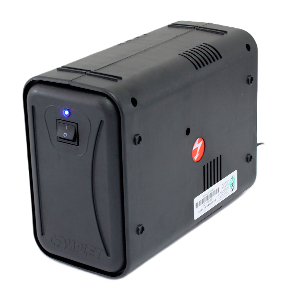 No Break Modelo Complet Eri-5-035 Con Regulador Y Supresor Integrado Mt 605,  600va / 300w Respaldo 16 Mins Carga Media / 7 Mins Carga MÁxima 8 Contactos.garantÍa 60 Meses (24 En BaterÍas)
