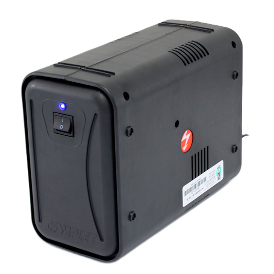 No Break Modelo Complet Eri-5-035 Con Regulador Y Supresor Integrado Mt 605,  600va / 300w Respaldo 16 Mins Carga Media / 7 Mins Carga MÁxima 8 Contactos.garantÍa 60 Meses (24 En BaterÍas)