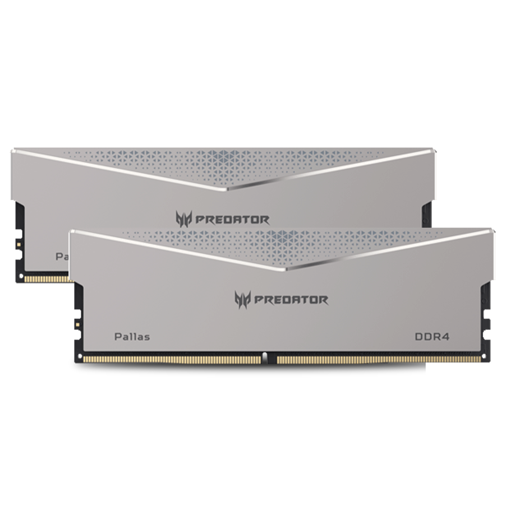 Memoria Predator Pallas Udimm Ddr4 32gb (2x16gb) 3600 Mhz Cl18 Gaming Color Plata (bl.9bwwr.346)