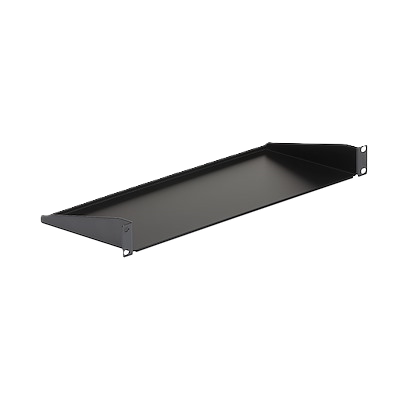 Charola Estante Fijo Voladizo Universal 1u De 19 Para Rack Armario - En Acero - 15kg - 7 De Profundidad - Negro - Startech.com Mod. Cabshelf1u