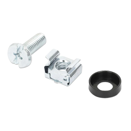 Gabinete 19,intellinet,713658, Tornilleria 100 Sets M6 Bote