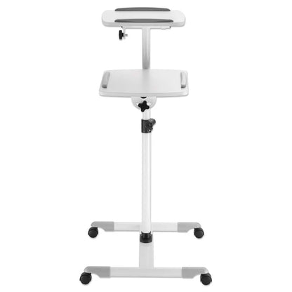 Soporte Proyector,manhattan,461726, Tipo Carro 10kg, Dos Bandejas Para 10kg C/una, Para Proyectores Y Laptops