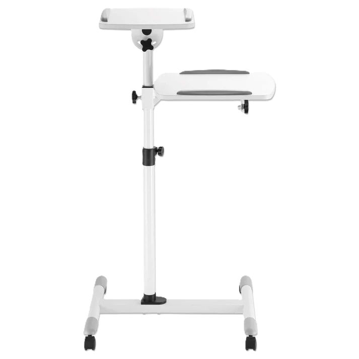 Soporte Proyector,manhattan,461726, Tipo Carro 10kg, Dos Bandejas Para 10kg C/una, Para Proyectores Y Laptops