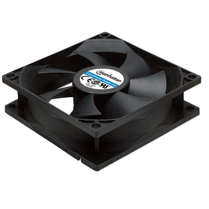Ventilador,manhattan,700320, 80x80x25 Mm, 4 Pines,gabinete Cpu