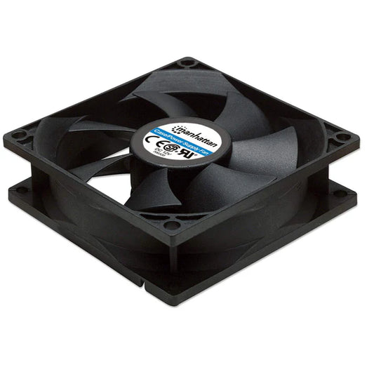 Ventilador,manhattan,700320, 80x80x25 Mm, 4 Pines,gabinete Cpu