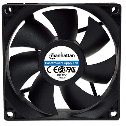 Ventilador,manhattan,700320, 80x80x25 Mm, 4 Pines,gabinete Cpu