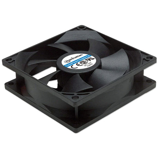 Ventilador,manhattan,700955, 80x80x25, 3 Pines,gabinete Cpu