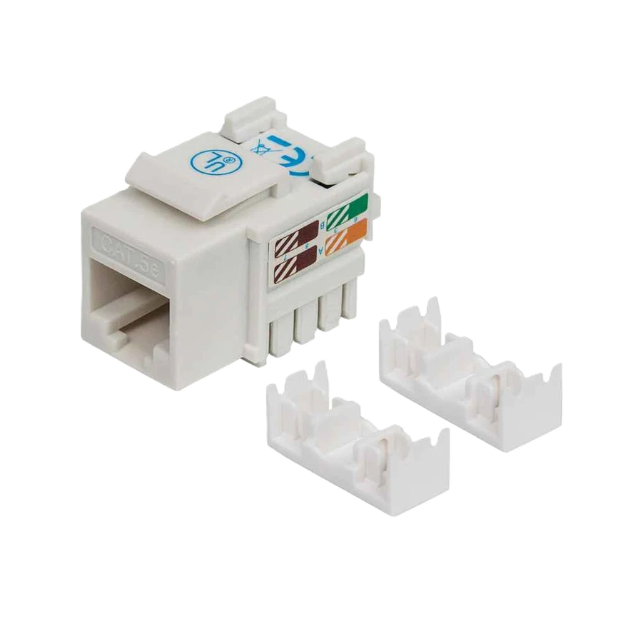 Jack,intellinet,210355, Cat 5e De Impacto Keystone Blanco