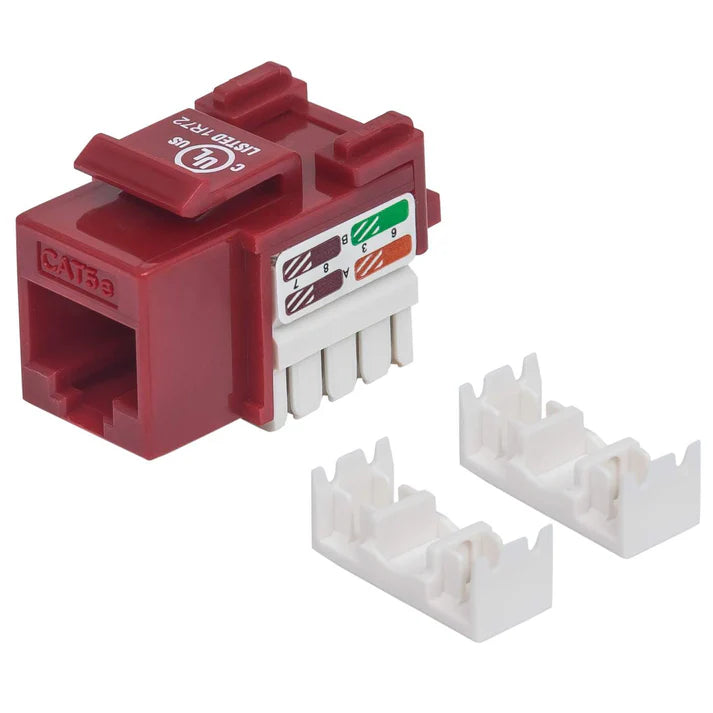 Jack,intellinet,210478, Cat 5e De Impacto Keystone Rojo