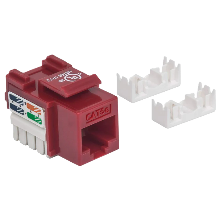 Jack,intellinet,210478, Cat 5e De Impacto Keystone Rojo