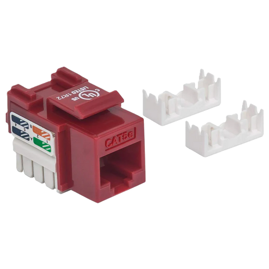 Jack,intellinet,210478, Cat 5e De Impacto Keystone Rojo