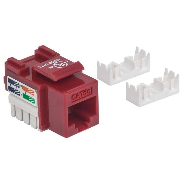 Jack,intellinet,210478, Cat 5e De Impacto Keystone Rojo