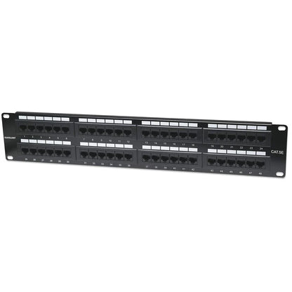 Panel Parcheo,intellinet,513579, Cat 5e, 48 Ptos 2 Niv. Rack