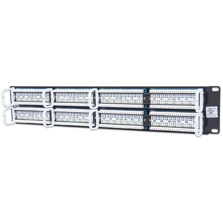 Panel Parcheo,intellinet,513579, Cat 5e, 48 Ptos 2 Niv. Rack