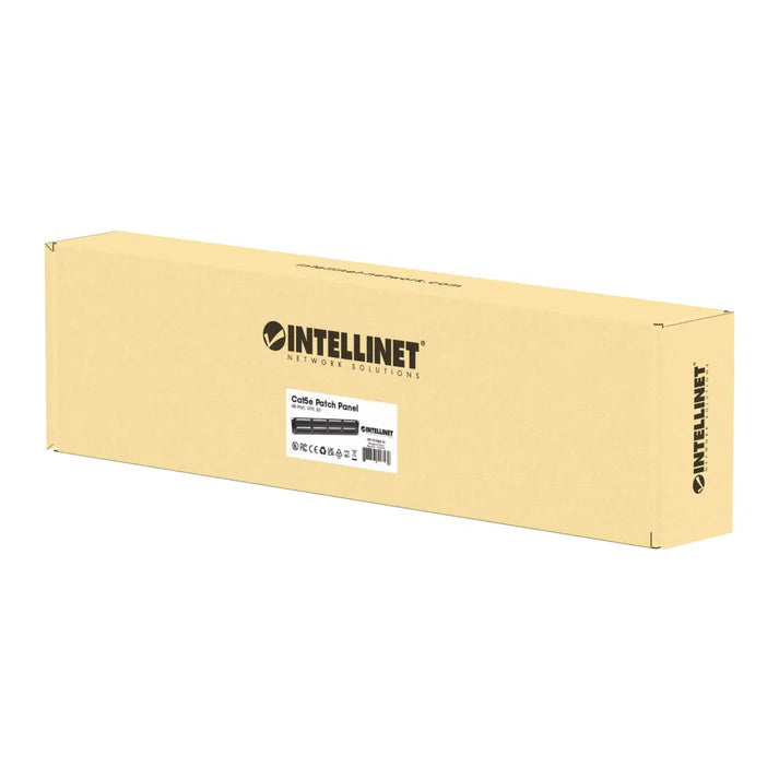 Panel Parcheo,intellinet,513579, Cat 5e, 48 Ptos 2 Niv. Rack